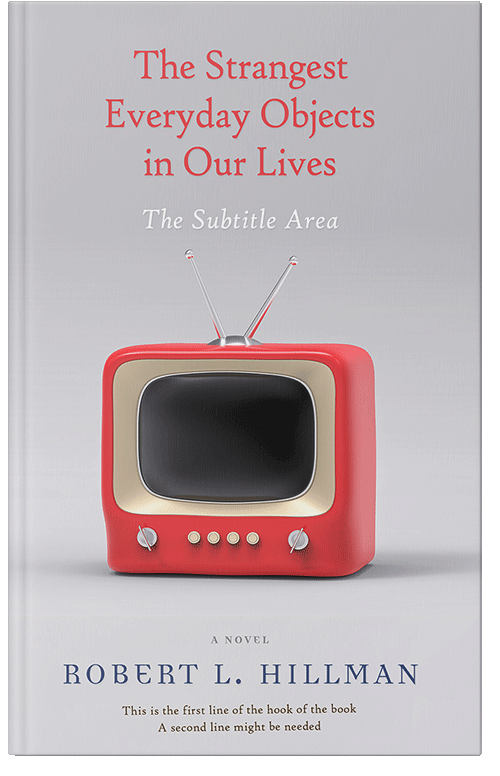 Front view of Premade Historical Book Cover - Gray Suit