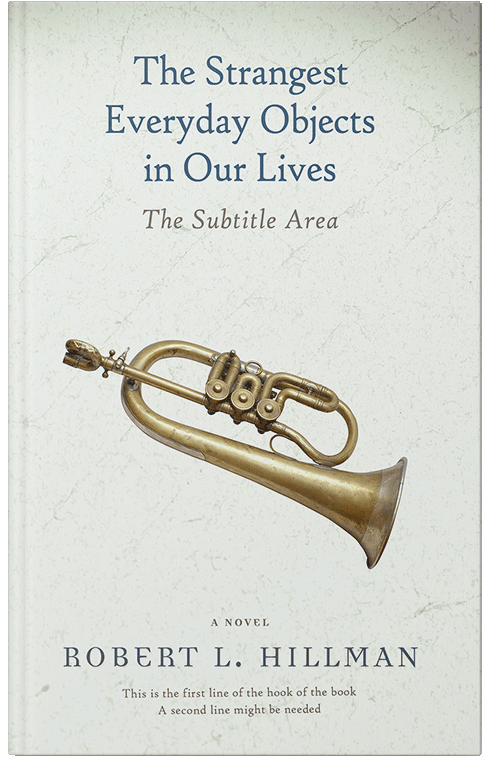 Front view of Premade Literary Fiction Book Cover - Cararra