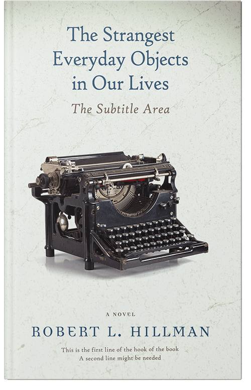 Front view of Premade Literary Fiction Book Cover - Ship Gray