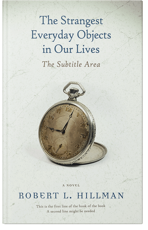 Front view of Premade Surreal Book Cover - Cararra