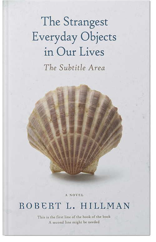 Front view of Premade Literary Fiction Book Cover - Iron