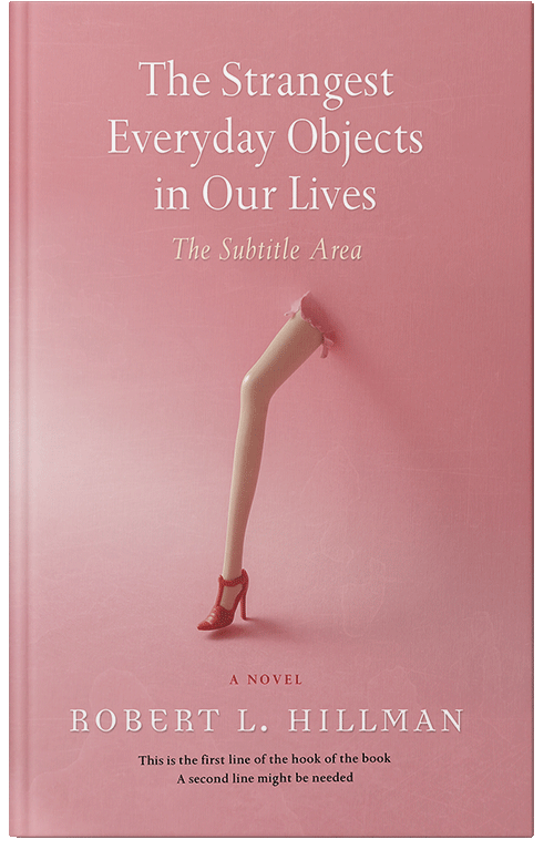 Front view of Premade Chick Lit Book Cover - Can Can