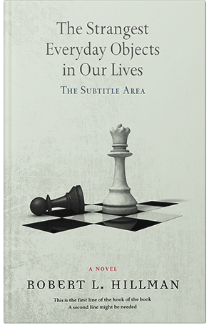 Premade Book Cover Periglacial Blue