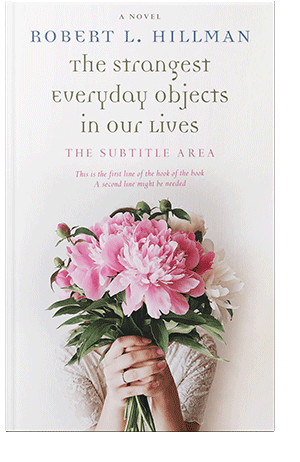 Pre Made Book Cover Soft Peach