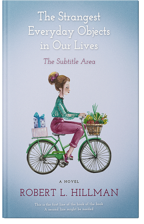 Front view of Premade Teen & Young Adult Book Cover - Botticelli