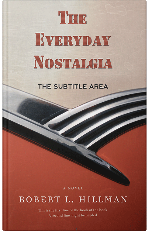 Front view of Premade Historical Book Cover - Sisal