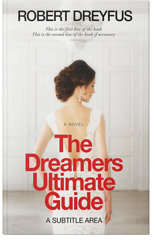 Front view of Premade Romance Book Cover - Pearl Bush