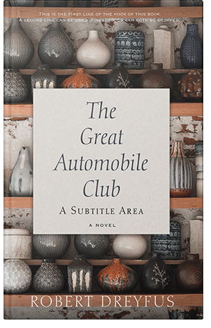 Premade Book Cover Swirl