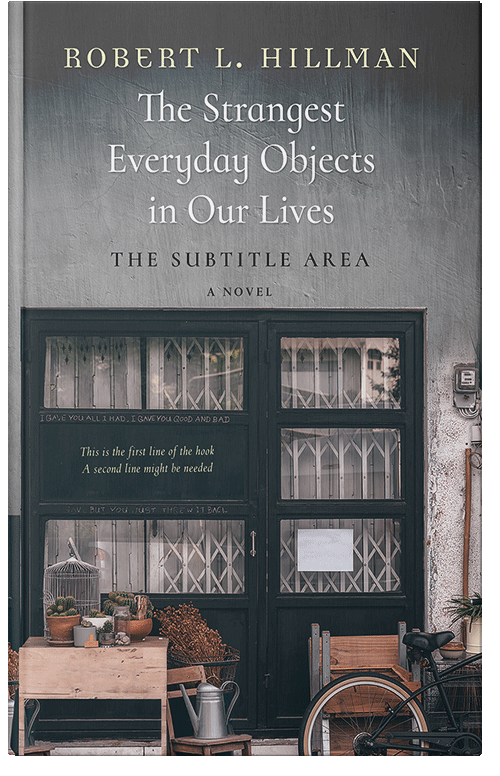 Front view of Premade Literary Fiction Book Cover - Cape Cod