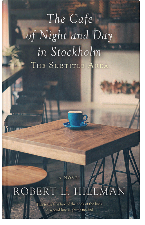 Front view of Premade Literary Fiction Book Cover - Rodeo Dust