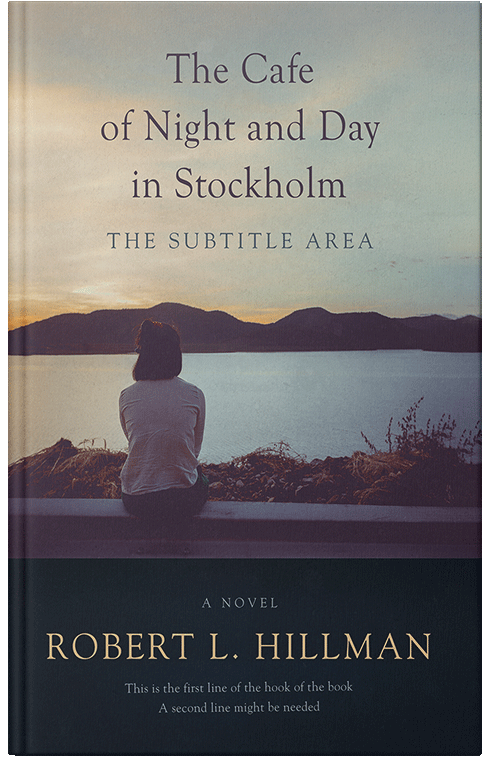 Front view of Premade Mystery & Thriller & Suspense Book Cover - Bud