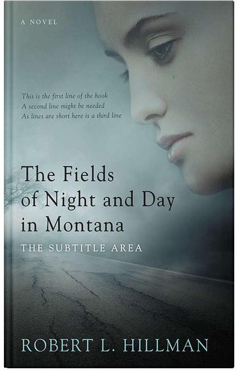 Front view of Premade Literary Fiction Book Cover - Sirocco