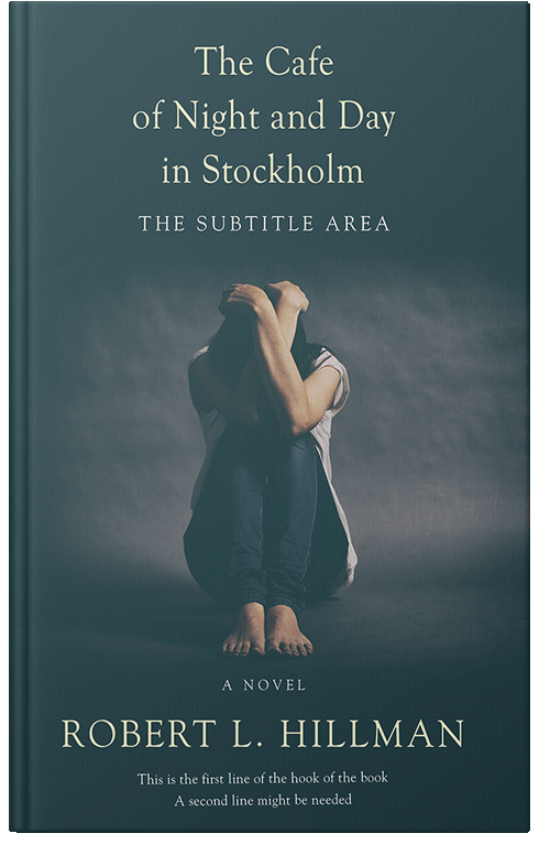 Front view of Premade Mystery & Thriller & Suspense Book Cover - Pickled Bluewood