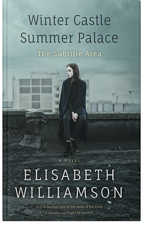 Premade Book Cover Outer Space