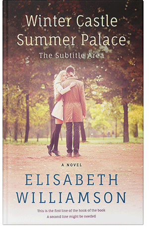 Premade Book Cover Almond