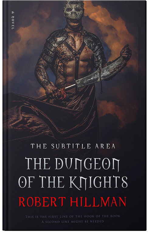 Front view of Premade Fantasy Book Cover - Thunder