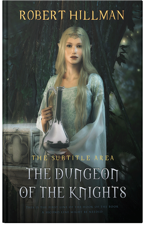 Front view of Premade Historical Book Cover - Heavy Metal