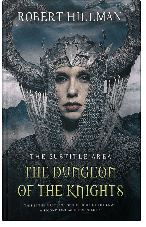 Front view of Premade Fantasy Book Cover - Aztec