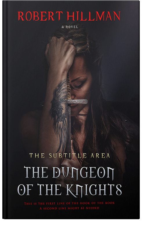 Front view of Premade Fantasy Book Cover - Cod Gray