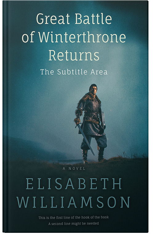 Front view of Premade Fantasy Book Cover - Elephant