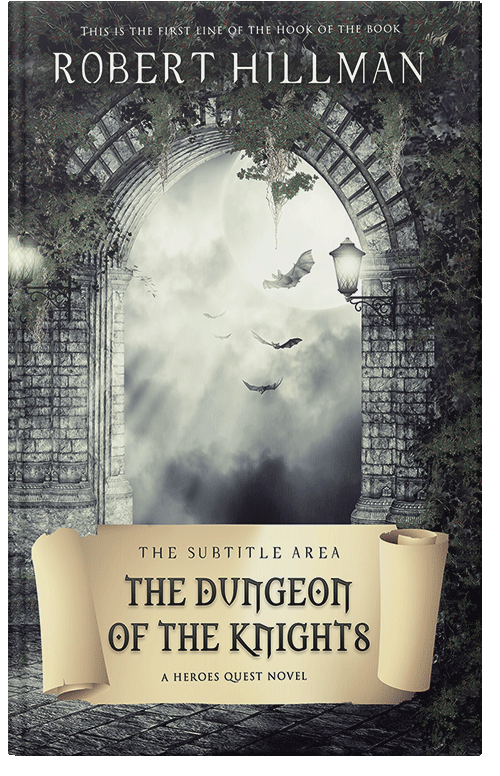 Front view of Premade Fantasy Book Cover - Sisal