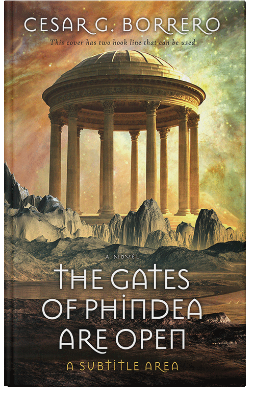 Front view of Premade Science Fiction Book Cover - Lisbon Brown