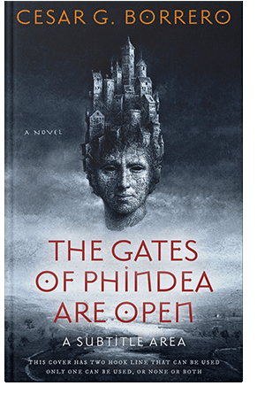 Pre Made Book Cover French Gray