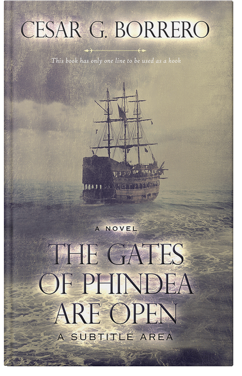 Front view of Premade Historical Book Cover - Zorba