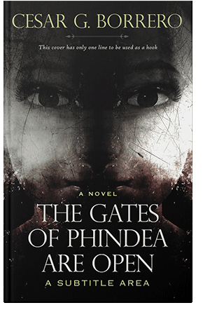 Pre Made Book Cover Cloudy