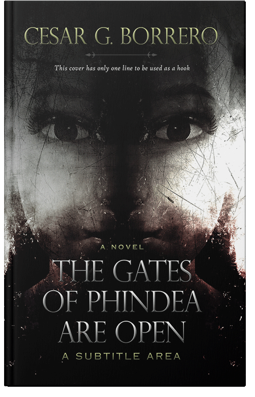 Front view of Premade Mystery & Thriller & Suspense Book Cover - Cloudy