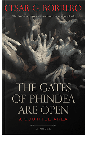 Pre Made Book Cover Cod Gray