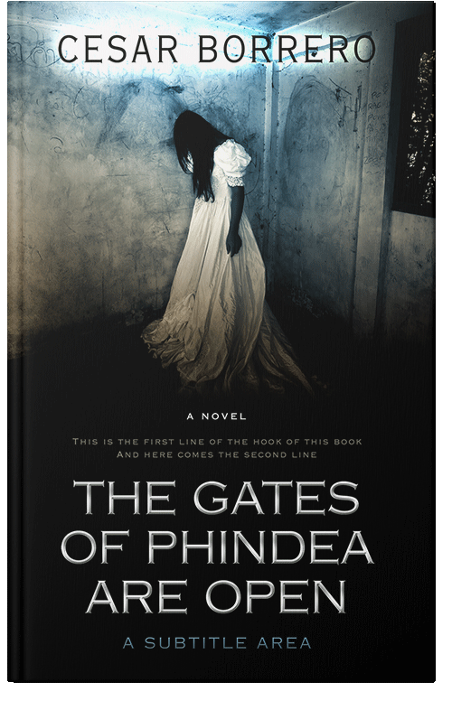 Front view of Premade Mystery & Thriller & Suspense Book Cover - Powder Ash