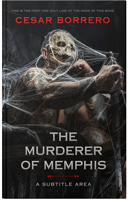 Front view of Premade Mystery & Thriller & Suspense Book Cover - Cod Gray