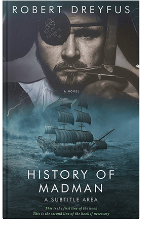 Pre Made Book Cover Outer Space