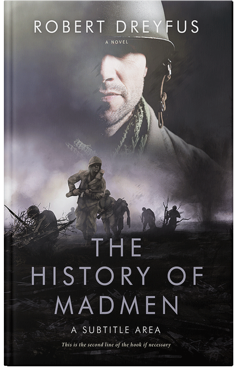 Front view of Premade Mystery & Thriller & Suspense Book Cover - Thunder