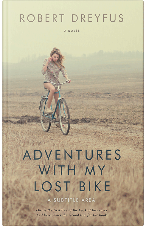 Front view of Premade Travel Book Cover - Rodeo Dust