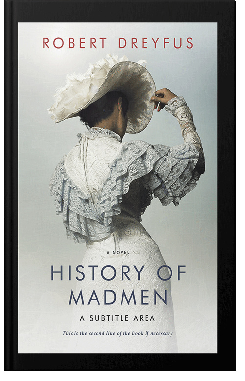 Front view of Premade Historical Book Cover - Celeste