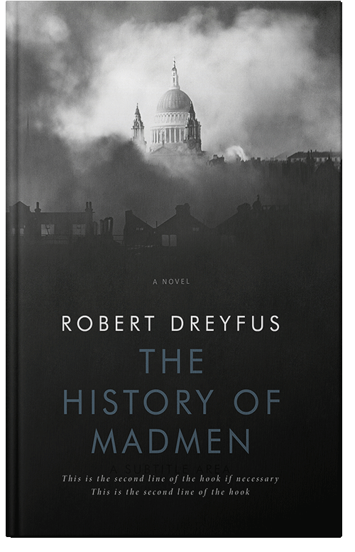 Front view of Premade Mystery & Thriller & Suspense Book Cover - Heavy Metal