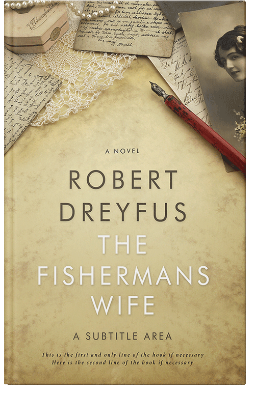 Front view of Premade Romance Book Cover - Sorrell Brown