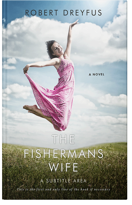 Front view of Premade Self-Improvement & Self-Help Book Cover - Log Cabin