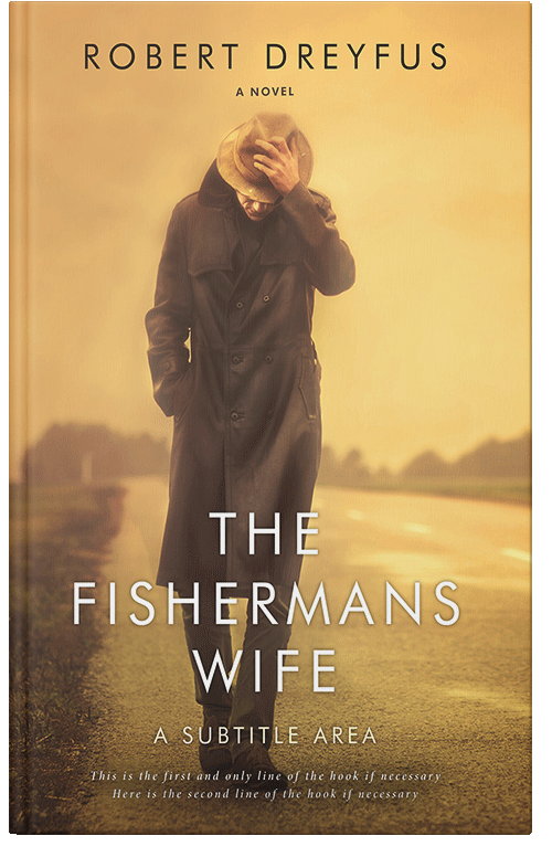 Front view of Premade Mystery & Thriller & Suspense Book Cover - Rob Roy