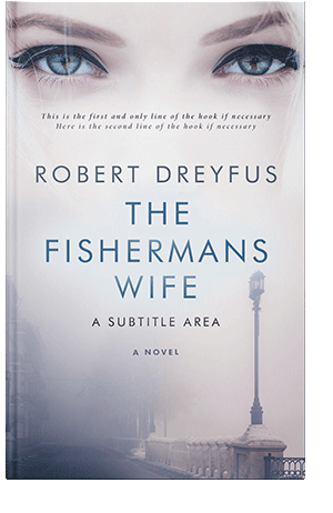 Pre Made Book Cover Bon Jour