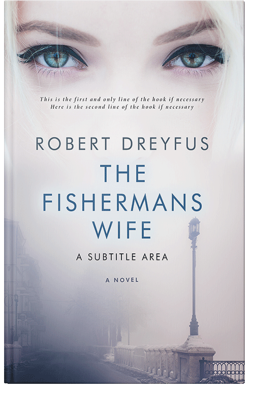 Front view of Premade Romance Book Cover - Bon Jour