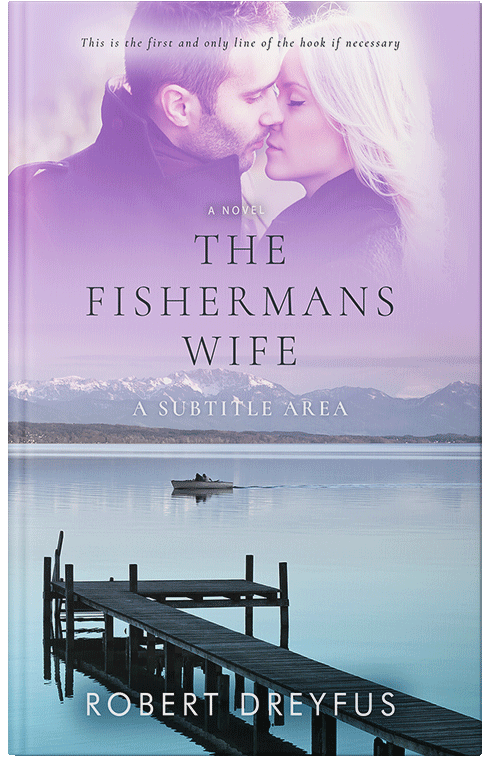 Front view of Premade Romance Book Cover - Mischka