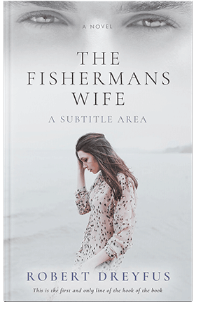 Pre Made Book Cover Iron