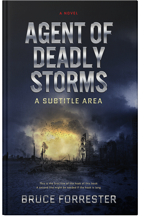 Front view of Premade Apocalyptica Book Cover - Mirage