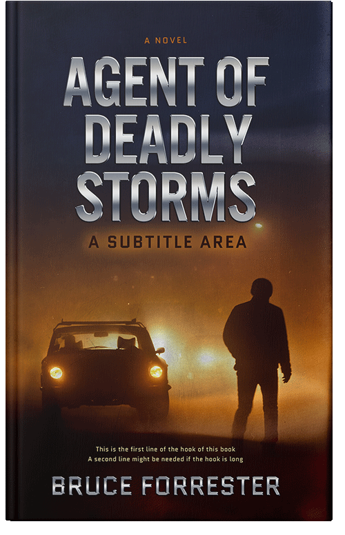 Front view of Premade Mystery & Thriller & Suspense Book Cover - Mongoose