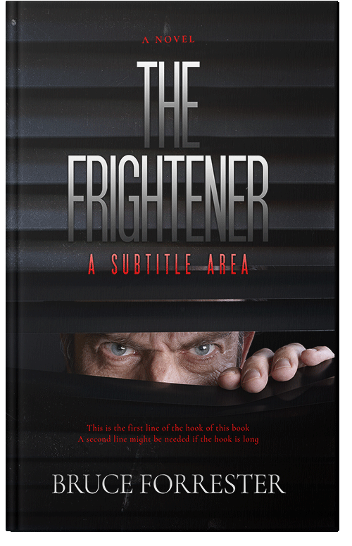 Front view of Premade Mystery & Thriller & Suspense Book Cover - Woodsmoke