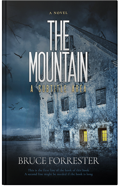 Front view of Premade Mystery & Thriller & Suspense Book Cover - Mirage