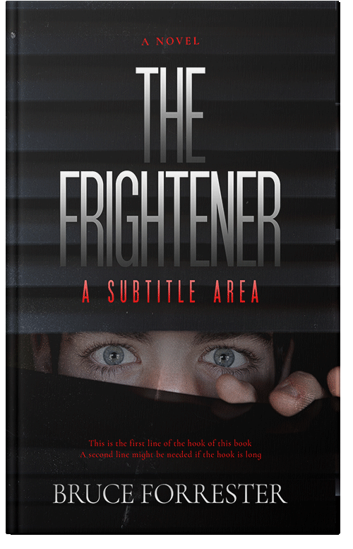 Front view of Premade Mystery & Thriller & Suspense Book Cover - Woodsmoke